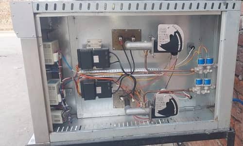 pizza oven with stand