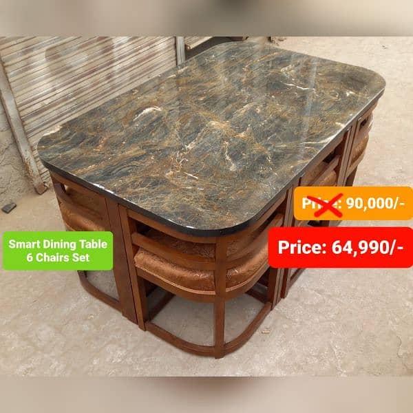 Dining table / Smart dining table / round table dining set / table 1