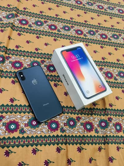 Iphone X PTA Approved with Box