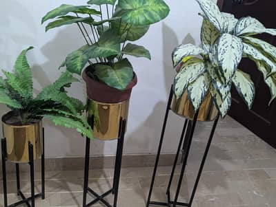 planters artificial flowers