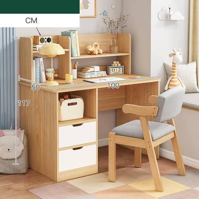 Kids Work Desk | Study Desk Set | Kids Desk & Chair Set | Wooden Desk