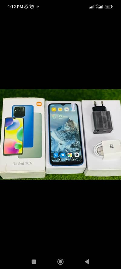 Redmi 10 A 6 GB -128Gb  Approved  Complete Box Final 21500