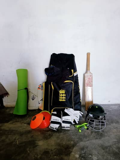 Urgent Sale: Complete Cricket Kit + Bonus Gear (Used 2 Weeks Only)