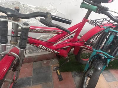 Bicycles  (Large Taiwan made  Small local made)