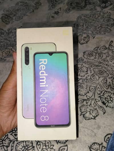Redmi Note 8 -- Box available -- 10/9.5 Condition -- Urgent pay need