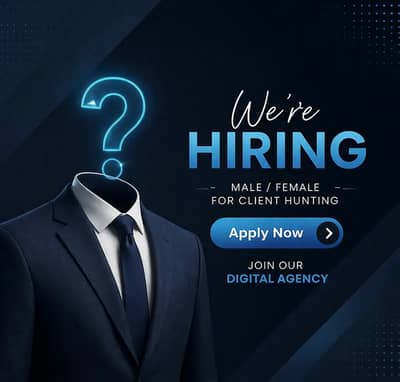 Need a Male/Female for Client Hunting for our Digital Agency