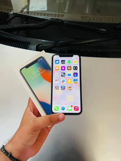 iphone x 256 GB PTA approved no open no repair all ok
