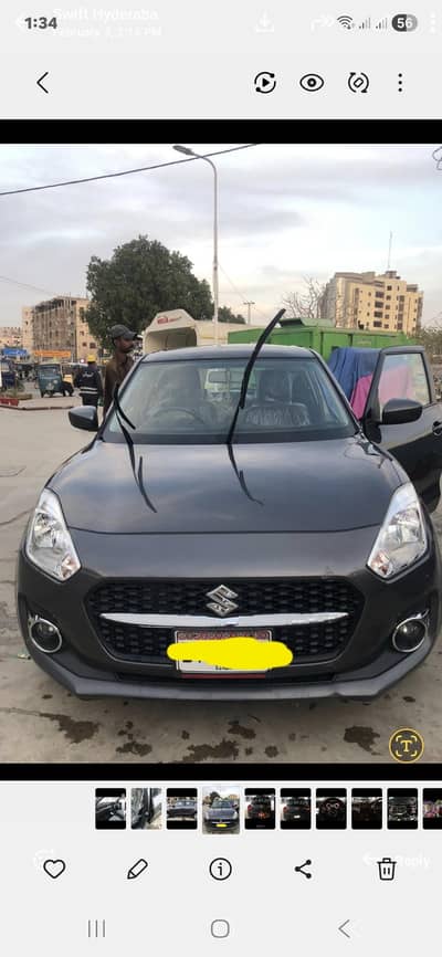 swift mid verient Glx cvt 2023 model