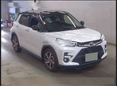 Toyota Raize Z 4.5 grade 2020 pearl white 2 tone color