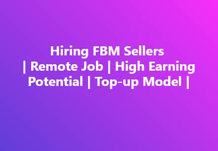  Work From Home Sales Job | Weekly Pay | High Commission