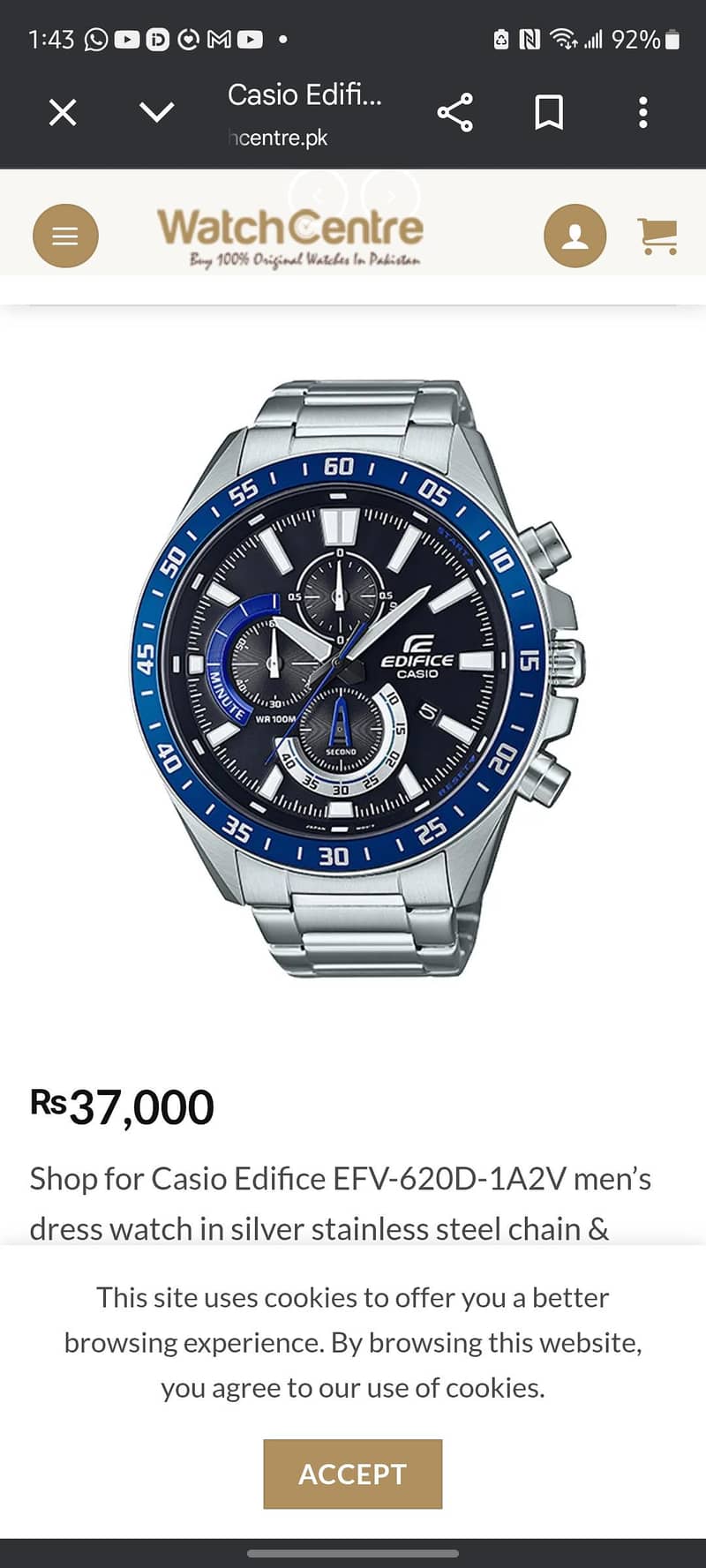 Edifice Casio 3