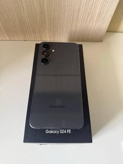 S24 FE Complete Box 5month Warrnty Official PTA Approved Duel Sim