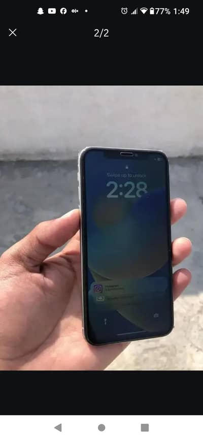 Apple Iphone x 256 gb