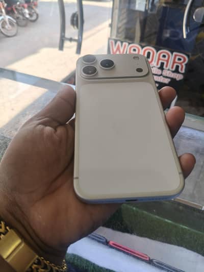 iphone 17pro Max jv just box open battery health 100 cycle 45