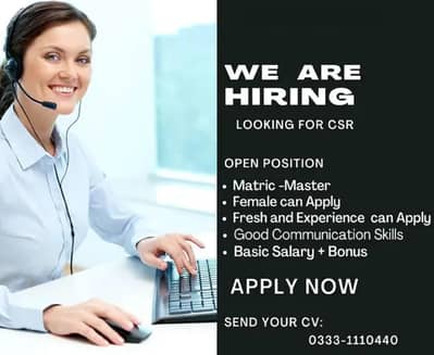 Call Center Job for Females Best Opportunity