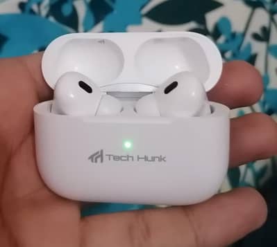 Tech Hunk AirPods Pro 2 ANC Earbuds - Noise Canceling, Transparency, 6