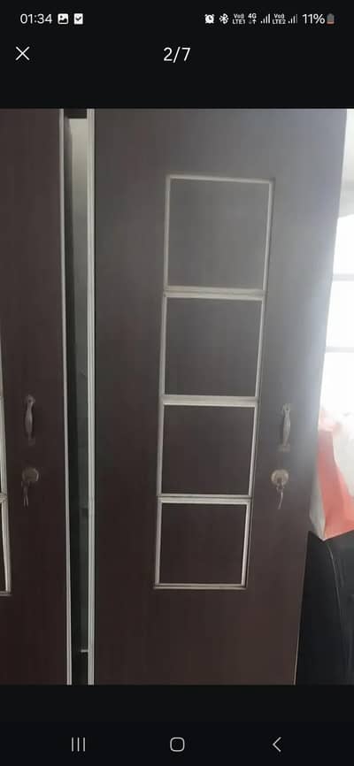 wardrobe two door only 12000