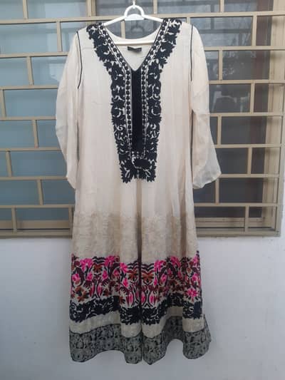 Baroque Inspired Long Frock New