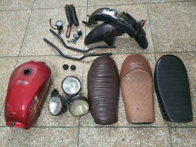 Cafe racer 70cc parts available
