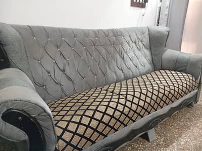 7 seater sofa set with table