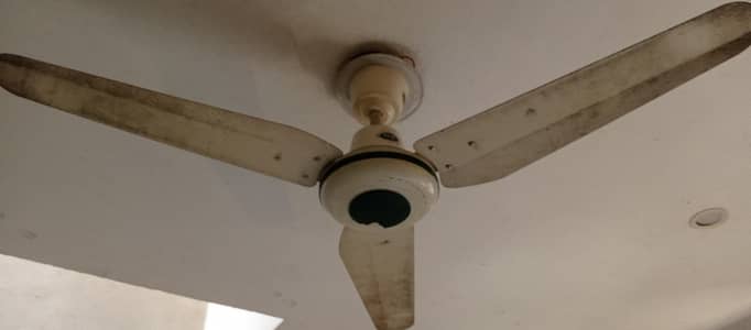 Ok fan in perfectly working condition, built in pure cooper.