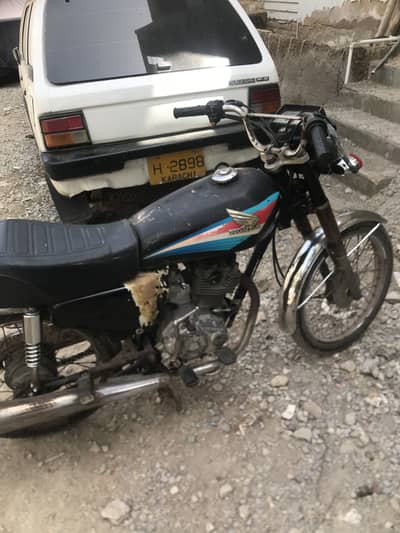 Honda cg125 karachi number