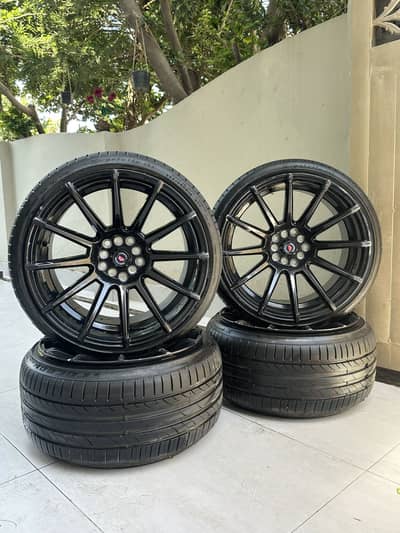 North Wheels Rim+Tyre 18’inch