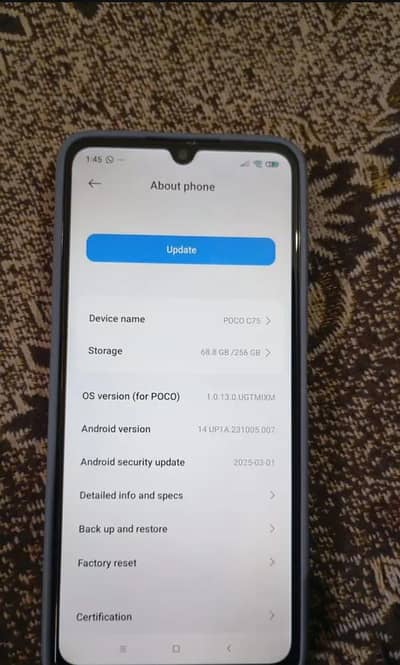 redmi Xiaomi Poco c75