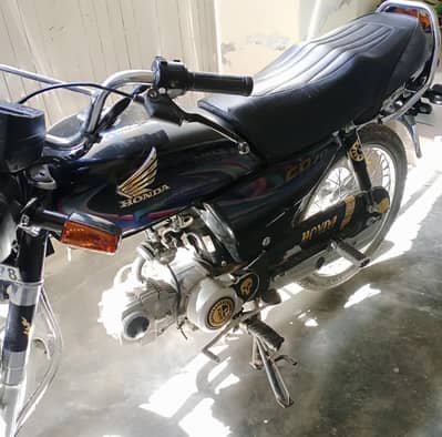 Honda CD 70 2024 model 10 by 9 condition urgent sale