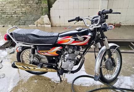 Honda 125 Karachi number 2022 mint condition