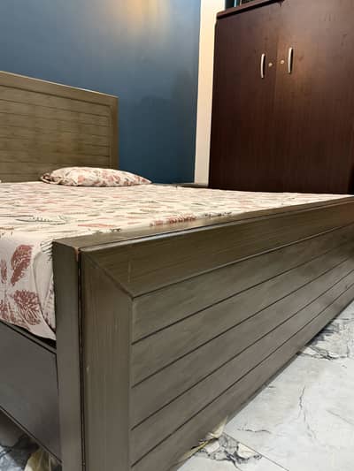 Elegant Bedroom Set for Sale - Bed, Side Tables, Dressing, Mattress