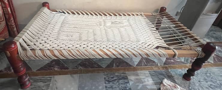 charpaiyan wooden cot totel 5 best condition