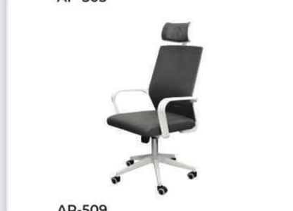 White Plastic Executive Chair