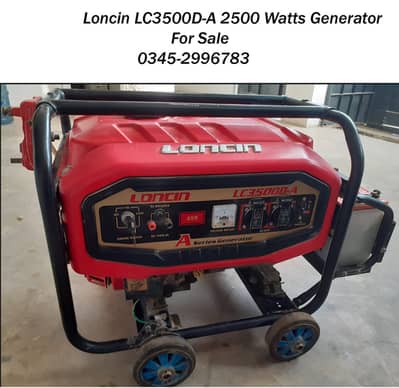 Loncin Generator LC-3500D 2.5 Kva