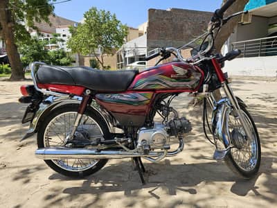 Honda CD 70 2023  All Genuine