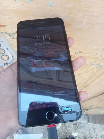 iphone 7plus pta approved only touch break Baki all ok