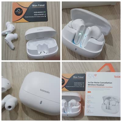 Earbuds Toocki brands 5.4 & 5.3 Model ANC & ENC option  % original