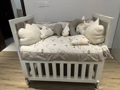 Baby cot | baby bed | wooden cot | kids bed | kids swing  coat