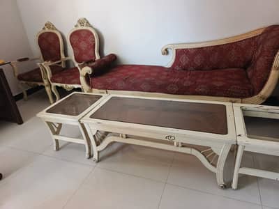 Dewan, Chinioti Chairs, Table Set
