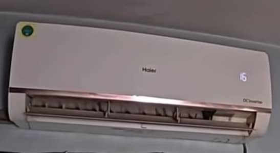Haier 1.5 Ton DC Inverter AC 8/10 Condition  0349=140=95=62 WhatsApp