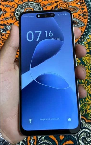 infinix hot 60i 6gb ram 128 GB memory complete box _3month warranty