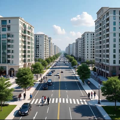 For Sale 1 Kanal Residential Plot Sector J DHA Phase 2 Islamabad Top Height Location Facing Islamabad Highway