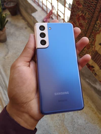 Samsung s21 5g (8/256) single sim pta (P@tch) only one dot and line