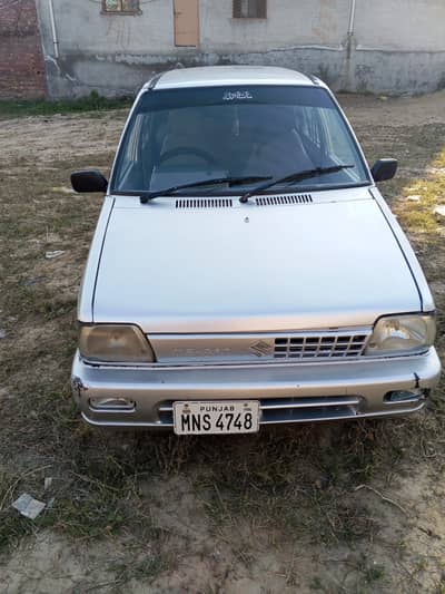 Mehran 2012 model silver color