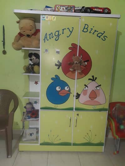 Kids wardrobes n bed with mattress