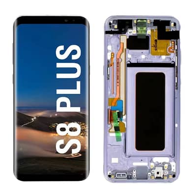 Samsung s8 plus original panel lcd with frame