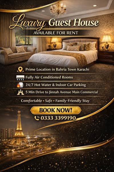 Guest house Bahria Town Karachi