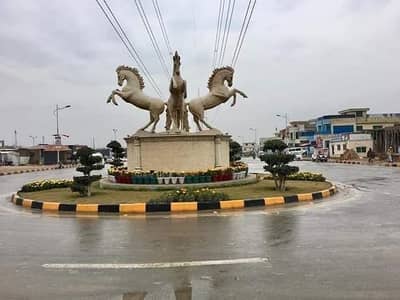 Extra Land , Corner, Main Double Road 25 _50 = 5 Marla Plot For Sale in Block G B-17