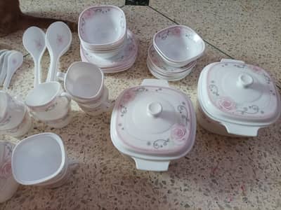 China dish set 73 pieces
