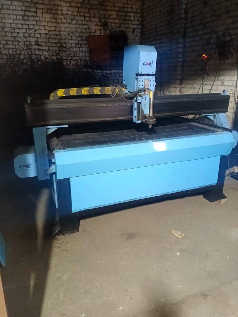 CNC Lazer machine complete setup 6